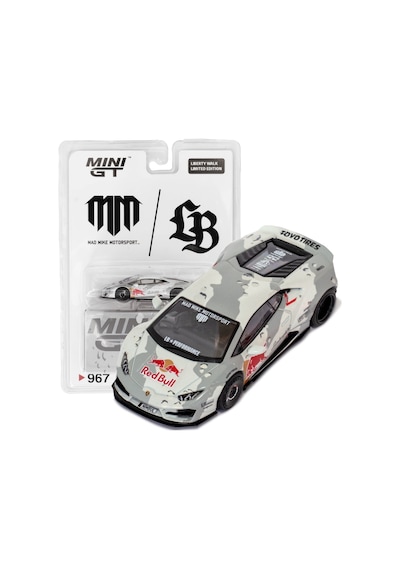 Mini Gt Lamborghini Huracan Lb Works Ver. 2 Mad Mike Nımbul Blister Packing 967-bl