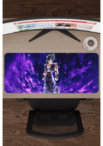 Dragon Ball Anime V3 - 70x30 Xl Gaming Kauçuk Kaymaz Taban Mouse Pad Fare Altlığı