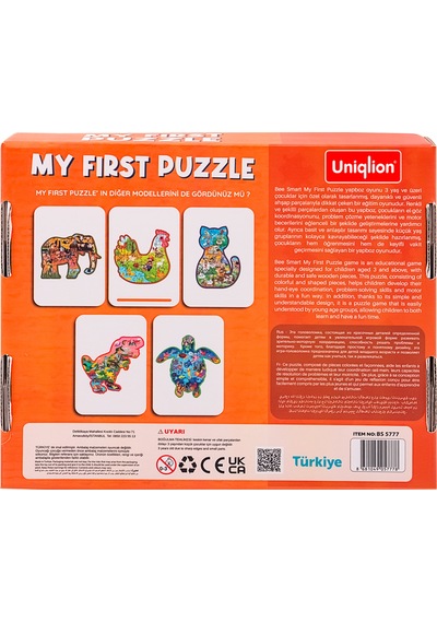 Ahşap Puzzle Çiftlik
