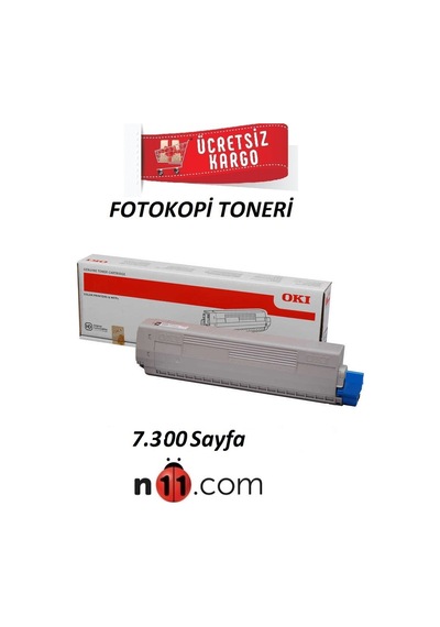 Oki C822Dn / C822N Siyah Toneri 44844628