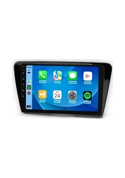 Aln Skoda Octavia 2013-2020 6gb Ram 64gb Hafıza 8 Çekirdek Carplay Android Multimedya 9"