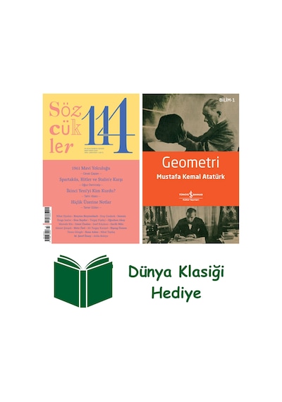 Sözcükler Dergisi Sayı - 114 Mart-nisan 2025 + Geometri + Dünya Klasiği Hediye