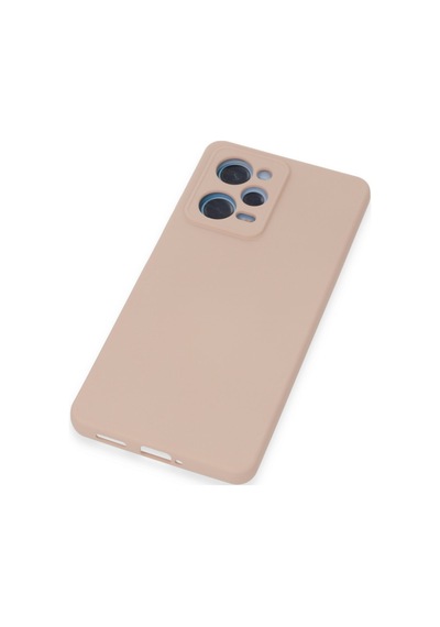 Newface Xiaomi Redmi Note 12 Pro 5g Kılıf Nano İçi Kadife Silikon - Pudra pudra