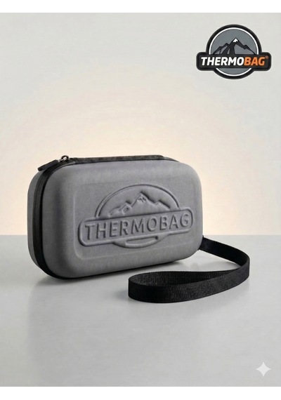 Thermobag İzotermik Soğutuculu İnsülin Taşıma Çantası Gri