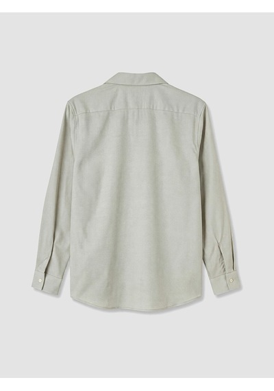 Lcw Eco Haki Regular Fit Erkek Gömlek