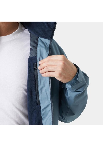 Helly Hansen Crew Hooded Mıdlayer Mont 2-9654 Washed Navy