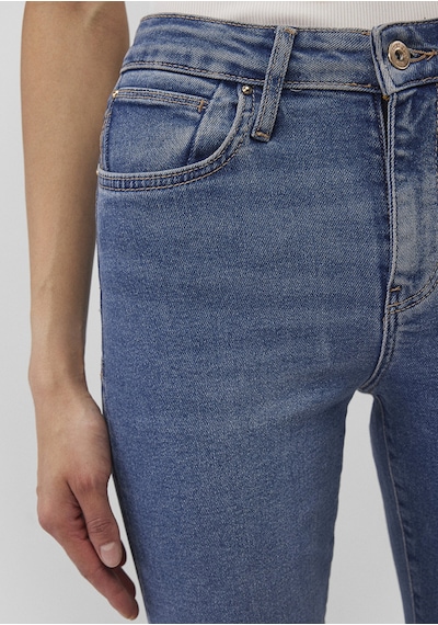 Mavi - Cindy Gold Shape Jean Pantolon 100277-87897 Koyu Mavi