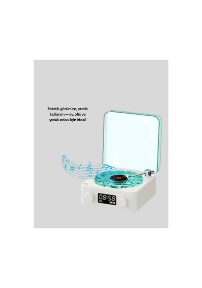 Kablosuz Bluetooth Hoparlör Mavi Siyah