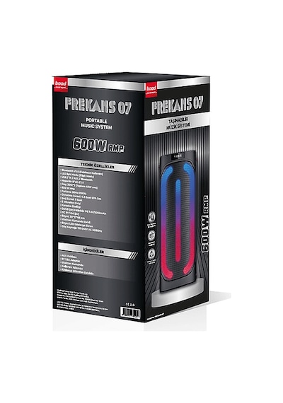 Bood Frekans 07 Bluetooth Hifi Hoparlör