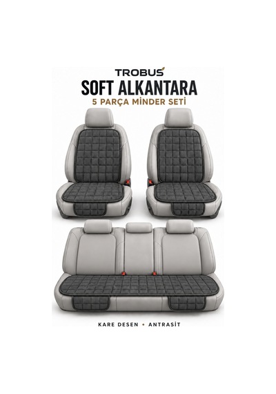 Audi Q2 2016-2020 Baby Face Kare Desen 5'li Minder