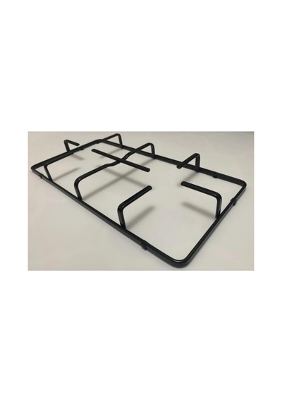 Lexroo 2 Iki Ad Kumtel/luxell Ankastre Set Üstü Ocak Izgarası - 450,5 Mm X 220,5 X 45 Mm Siyah