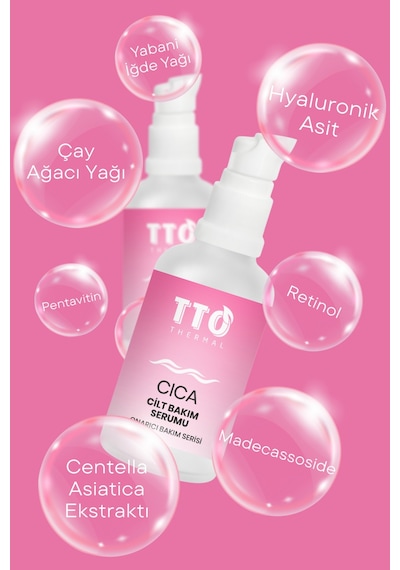 Tto Thermal Cıca Cilt Bakım Serumu 30 Ml