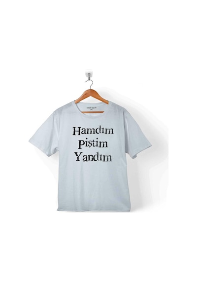 Hamdım Piştim Yandım Mevlana Mesnevi Tasavvuf Çocuk Tişört 001