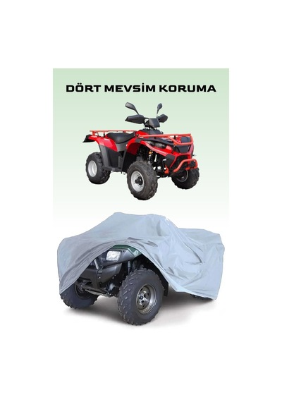 Gri Kuba Racer 280 Atv Brandası, Atv Koruyucu Örtüsü