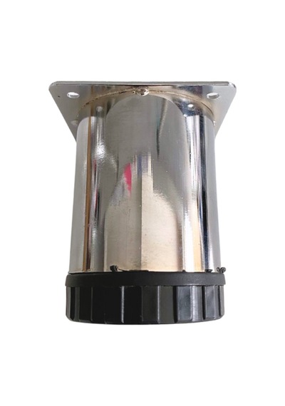 Metal Krom 8cm Ayak Mobilya Masa Ve Dolap Ayağı Krom 8cm Çap:60mm 4 Adet Krom