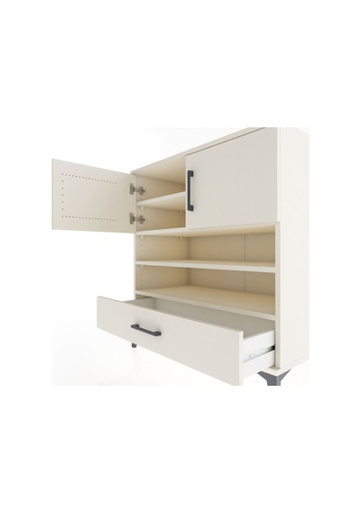 Hyperion Şifonyer 4 Raflı Tek Çekmeceli 2 Kapaklı 88x44x96 Aytaşı-aytaşı Aytası Hyperion Şifonyer 4 Raflı Tek Çekmeceli 2 Kapaklı 88x44x96 Aytaşı-aytaşı Aytası