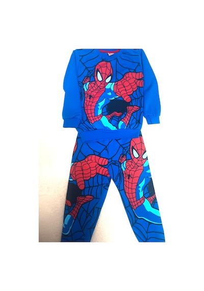 Erkek Çocuk Spiderman Mevsimlik İkili Takım Mavi