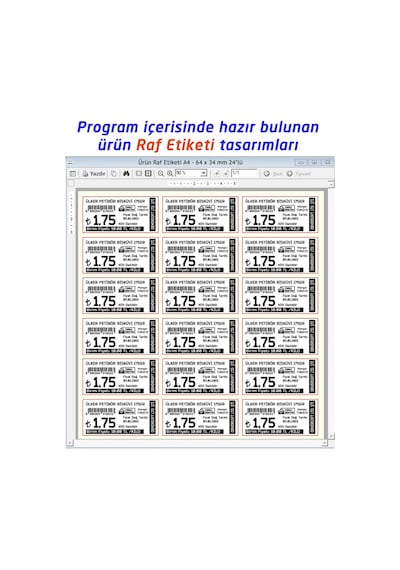 Barkodlu Market Satış Programı (Barpro Paket) (425092941)