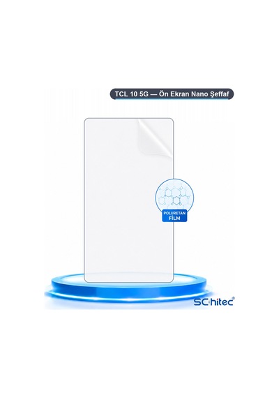Tcl 10 5g Uyumlu Ön Yüzey Nano Şeffaf Hidrojel Ekran Koruyucu
