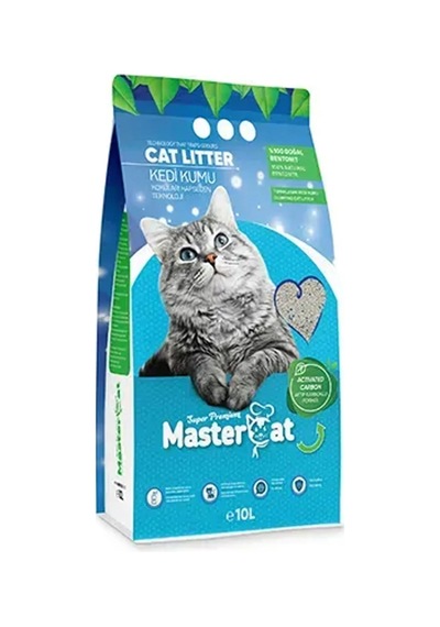 3 Adet Mastercat Aktif Karbonlu Kedi Kumu