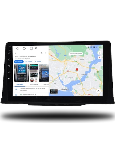 Oskodi Citroen Berlingo Android Carplay Multimedya 6gb Ram + 128gb Hafıza