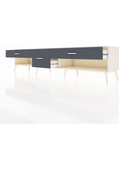 Hyperion Tv Ünitesi 3 Çekmeceli 220x44x51 Aytaşı-aytaşı/antrasit Aytası/antrasıt - Aytası Hyperion Tv Ünitesi 3 Çekmeceli 220x44x51 Aytaşı-aytaşı/antrasit Aytası/antrasıt - Aytası