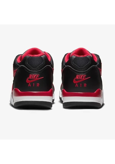 Nike Air Flight '89 Low Black Red Leather Basketball Shoes Hakiki Deri Basketbol Ayakkabısı Siyah Kırmızı Nike Air Flight '89 Low Black Red Leather Basketball Shoes Hakiki Deri Basketbol Ayakkabısı Siyah Kırmızı