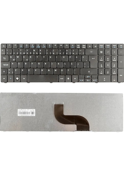 Acer Aspire 5536, 5742, 5738, 5810t Notebook Klavye Siyah Tr / Kl0470