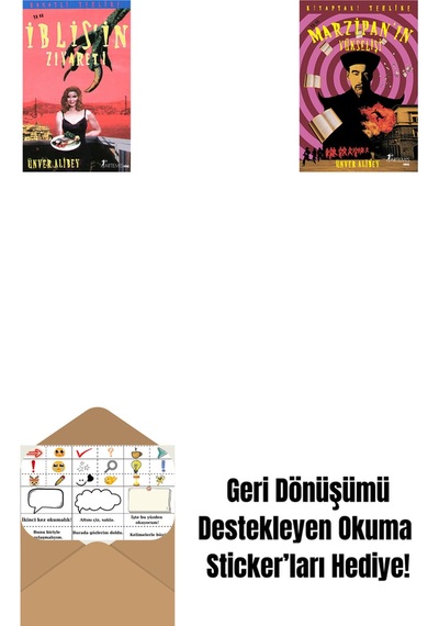 Kanatlı Tehlike Ya Da İblis'in Ziyareti + Marzipan'ın Yükselişi + Okuma Sticker'ları