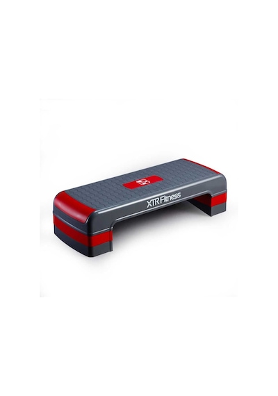 Xtr Fitness Ayarlanabilir Step  Tahtası Gri - Kırmızı