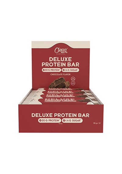 Clean Powders Deluxe Protein Bar %36 Protein 55 Gr 12 Adet - Çikolata