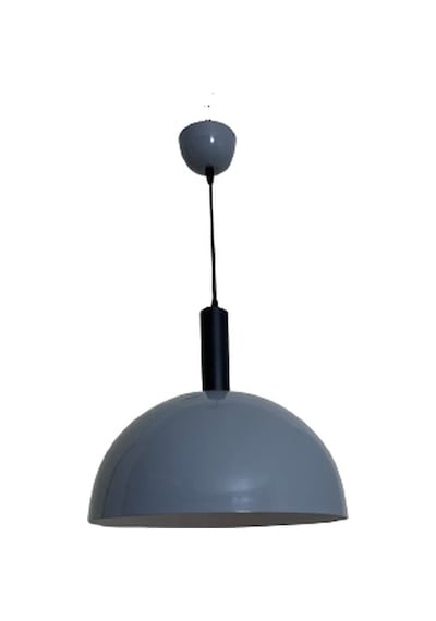 Rsylight Retro Gri Metal Dekoratif Tekli Kafe Mutfak Aydınlatma Avize Çap:40 Cm-rs032 Beyaz