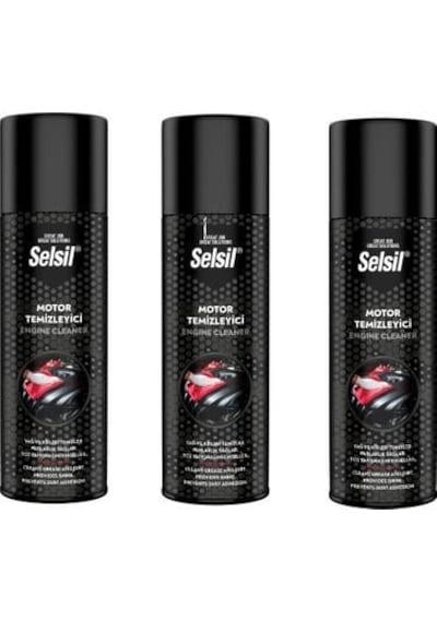 Selsil Susuz Motor Temizleme Spreyi Engine Cleaner 500ml 1 Adet