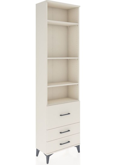 Arges Dolap 4 Raflı 3 Çekmeceli 60x30x221 Aytaşı-aytaşı Aytaşı