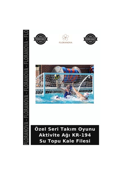 Özel Seri Takım Oyunu Aktivite Ağı Kr-194 Su Topu Kale Filesi