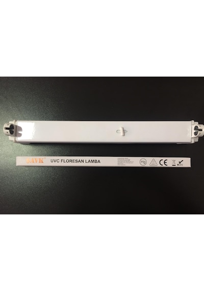 Şavk 8 What 30cm Tuv Ampul Ve Armatür Uv-c Mikrop Kırıcı Ampul