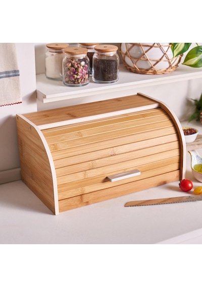 Karaca Aksel Bamboo Ekmek Kutusu Çok Renkli