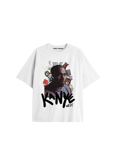 Kalic Studio Kanye West - T-shirt Beyazget98