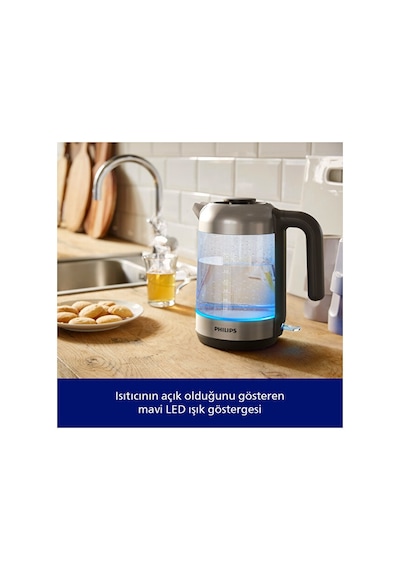 Philips HD9339/80 1700 ML Cam Su Isıtıcı Kettle
