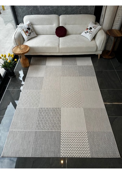 Sisal Halı Salon, Oturma, Yatak Odası Halısı 160x230 Desen Kodu 79269-096 Bej
