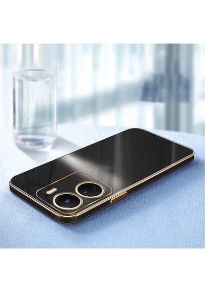 Samsung Galaxy Uyumlu S24 Fe Kılıf Şık Ve Parlak Silikon Kapak Ryc/volet Mor