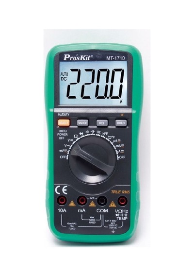 Pro'skit Mt-1710 True-rms Otomatik Seviyeli Dijital Multimetre