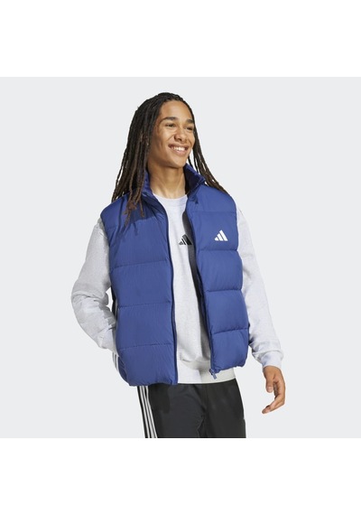Adidas Jm4080 Ess 3s Puf D V Erkek Spor Yelek Mavi