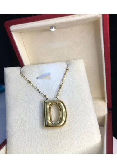Balon Harf D 316 L Paslanmaz Çelik Sarı Renk Işıklı Kutuda... Sarı