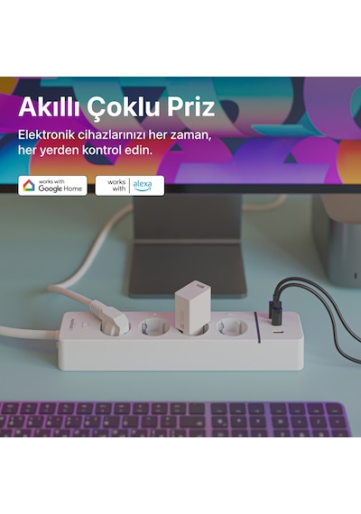 Xenon Smart Akıllı Turbo Fanlı Isıtıcı İç Mekan Wi-fi Isıtma Cihazı Ultra Sessiz Ptc Seramik Space Heater Ve Çoklu Priz Seti