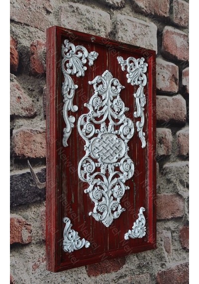 Neiwel Vintage Des Eskitme Beyaz Tablo