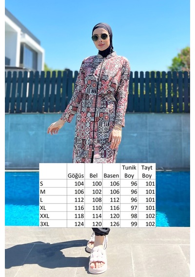 Remsa Mayo Önü Kapaklı Paraşüt Tam Kapalı Tesettür Mayo R069a Nursel Siyah Remsa Mayo Önü Kapaklı Paraşüt Tam Kapalı Tesettür Mayo R069a Nursel Siyah