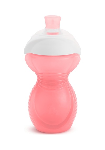 Click Lock Isırmaya Dayanıklı Emzikli Bardak 9 Ay+ 266 Ml Pembe 2 Adet Çok Renkli