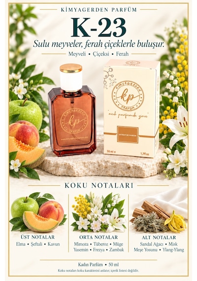 KP K-23 Kadın Parfüm EDP 50 ML