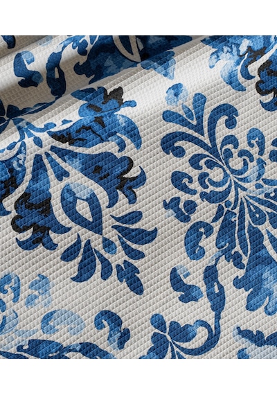 Cotton Collection Çift Kişilik Pike Akdeniz Diğer